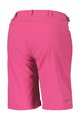 SCOTT Cycling short sleeve jersey and shorts - TRAIL VERTIC LADY - purple/pink