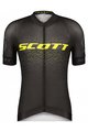 SCOTT Cycling short sleeve jersey - RC PRO SS - black/yellow