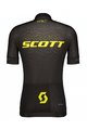 SCOTT Cycling short sleeve jersey - RC PRO SS - black/yellow