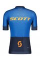 SCOTT Cycling short sleeve jersey - RC PRO SS - orange/blue