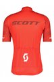 SCOTT Cycling short sleeve jersey - RC TEAM 10 SS - white/red