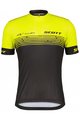 SCOTT Cycling short sleeve jersey and shorts - RC TEAM 20 SS - yellow/black/grey