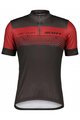 SCOTT Cycling short sleeve jersey - SCOTT RC TEAM 20 SS - red/black