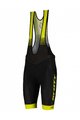 SCOTT Cycling bib shorts - RC TEAM ++ 2022 - black/yellow