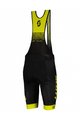 SCOTT Cycling short sleeve jersey and shorts - RC PRO SS - grey/yellow/black