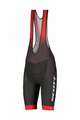 SCOTT Cycling short sleeve jersey and shorts - RC TEAM 10 SS - white/grey/red