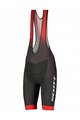 SCOTT Cycling bib shorts - RC TEAM ++ 2022 - grey/red