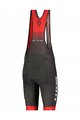 SCOTT Cycling short sleeve jersey and shorts - RC PRO SS - grey/white/red