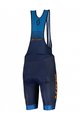 SCOTT Cycling short sleeve jersey and shorts - RC TEAM 10 SS - blue/orange
