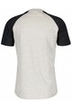 SCOTT Cycling short sleeve t-shirt - ICON RAGLAN SS - black/grey