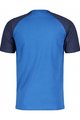 SCOTT Cycling short sleeve t-shirt - ICON RAGLAN SS - blue