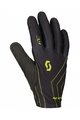 SCOTT Cycling long-finger gloves - RC TEAM - black/yellow
