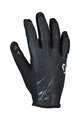 SCOTT Cycling long-finger gloves - TRACTION - grey/black
