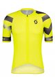 SCOTT Cycling short sleeve jersey - RC PREMIUM CLIMBER - black/yellow