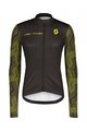 SCOTT Cycling summer long sleeve jersey - RC TEAM 10 LS - yellow/black