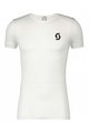 SCOTT Cycling short sleeve t-shirt - CARBON - white