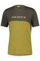 SCOTT Cycling short sleeve jersey - TRAIL FLOW DRI SS - green/grey