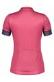 SCOTT Cycling short sleeve jersey - ENDURANCE 20 SS LADY - purple/pink