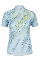 SCOTT Cycling short sleeve jersey - ENDURANCE 30 SS LADY - light blue