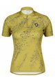 SCOTT Cycling short sleeve jersey - ENDURANCE 30 SS LADY - green