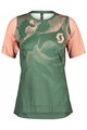 SCOTT Cycling short sleeve jersey - TRAIL VERTIC LADY - green/pink