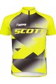 SCOTT Cycling short sleeve jersey - RC PRO SS JUNIOR - yellow/black