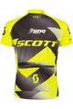 SCOTT Cycling short sleeve jersey - RC PRO SS JUNIOR - yellow/black