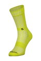 SCOTT Cyclingclassic socks - PERFORMANCE CREW - yellow/black