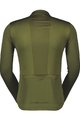 SCOTT Cycling summer long sleeve jersey - ENDURANCE 10 - green