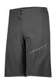 SCOTT Cycling shorts without bib - ENDURANCE LS/FIT W/PAD - grey