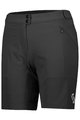 SCOTT Cycling shorts without bib - ENDURANCE LS/FIT W/PAD - black