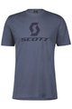 SCOTT Cycling short sleeve t-shirt - ICON SS - blue