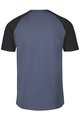 SCOTT Cycling short sleeve t-shirt - ICON RAGLAN - blue/black