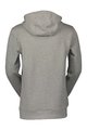 SCOTT Cycling hoodie - ICON LS - grey