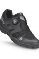 SCOTT Cycling shoes - SPORT CRUS-R BOA ECO - silver/black