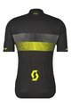 SCOTT Cycling short sleeve jersey - RC TEAM 10 SS - black/yellow