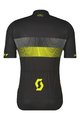 SCOTT Cycling short sleeve jersey - TEAM 10 - black/yellow