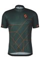 SCOTT Cycling short sleeve jersey - TEAM 20 - green