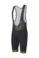 SCOTT Cycling bib shorts - TEAM - black/yellow