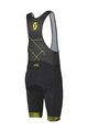 SCOTT Cycling bib shorts - TEAM - black/yellow
