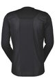 SCOTT Cycling summer long sleeve jersey - TRAIL FLOW LS - grey/black