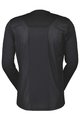SCOTT Cycling summer long sleeve jersey - TRAIL FLOW LS - black/grey