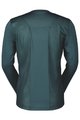 SCOTT Cycling summer long sleeve jersey - TRAIL FLOW LS - green/light green
