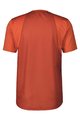 SCOTT Cycling short sleeve jersey - TRAIL VERTIC SS - orange