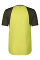SCOTT Cycling short sleeve jersey - TRAIL VERTIC SS - green/yellow