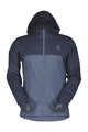 SCOTT Cycling windproof jacket - EXPLORAIR LIGHT WB - blue