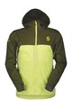 SCOTT Cycling windproof jacket - EXPLORAIR LIGHT WB - yellow/green