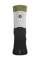 SCOTT Cyclingclassic socks - BLOCK STRIPE CREW - black/green