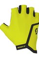 SCOTT Cycling fingerless gloves - PERFORM GEL SF - yellow