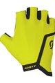 SCOTT Cycling fingerless gloves - PERFORM GEL - yellow